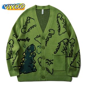 Maglioni da uomo di alta qualità moda coreana donna uomo Harajuku cardigan lavorato a maglia vestiti streetwear cartone animato pullover camicia oversize lana 231010