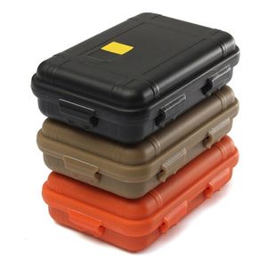 屋外の旅行プラスチックショックプルーフ防水ボックスストレージケースエンクロージャーAirtight Survival Container Camping ShockProof Box2390