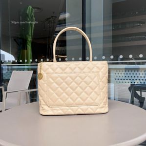 Echtes Leder Damen Einkaufstasche Handtasche Damen Geldbörse Portemonnaie Mode Luxus Checkers kostenloser Versand