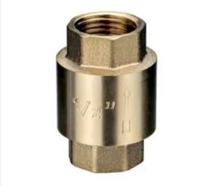 All Copper Check Valve, 4/6/1-inch Water Pipe Spring Check Valve, Vertical Anti-backflow Check Valve