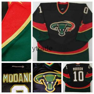 #9 Modano Vintage 2003-04 #10 Brendan Morrow Koho Hockey Jersey Anpassad valfritt namn nummer ed för män