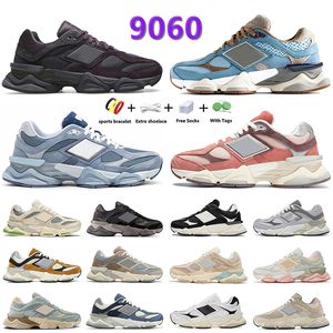 Buty rolkowe 1906R Top 9060 Joe frhgoods mężczyźni kobiety do biegania zamsz 9060. Digner Penny Cookie Pink Baby Shoeswer Niebieski Brąz Brąz Biała Sól Morska Outdoorowa Szlak Szlak