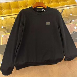 Lüks Tasarımcı Sweater Erkekler Sweatshirt Metal Nakış Uzun Kollu Tshirt D 24SS G Yuvarlak Boyun Hoodie Erkek Kadın Sweaters Sıradan Kakaret Ceket 4xl 5xl