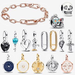 2023 novas pulseiras para mulheres casamento moda brinco pingente designer jóias presente diy caber pandoras me poder da luz sol medalhão charme pulseira link corrente