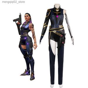 Tema Traje Jogo VRANT Reyna Cosplay Venha Reyna Roupas Sexy Custom Made Qualquer Tamanho Q240307