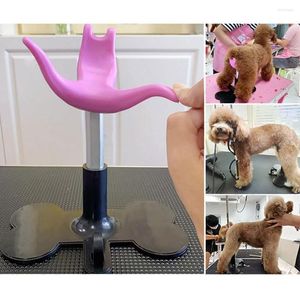 Hundkläder Auxiliary Standing Bracket Magic Ladder Pet Groomer Fixed Tools Care Small Bench Soft Silicone
