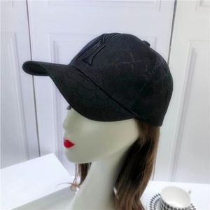 Kawałki kulkowe designerka czapka kubełka dla mężczyzny Woman Cap Hats z znakiem literowym czarny brązowy kolor244d