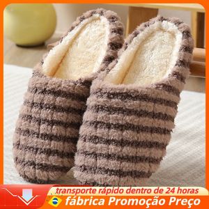 Gai gai gai masculino inverno de pelúcia quente casa mulher chinelos de pele interior silêncio conforto piso slides sapatos masculino quarto calçados 231009