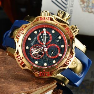 Spider 100% Function Good Quality Reserve Venom Rubber Strap 52mm Men Quartz Undefeated Watch 20212770