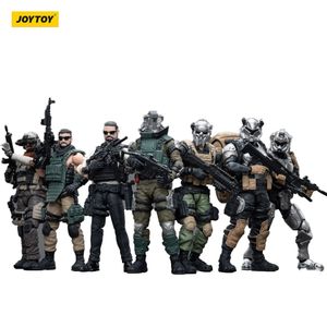 Military Figures Original JOYTOY MILITARY FIGURES Yearly Army Builder Promotion Pack Figure 1/18 Soldier Action Model Art Collection Toy Gift 231009