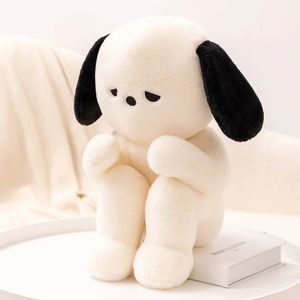 Bonecas de pelúcia 2535cm kawaii solitário emo triste filhote de cachorro brinquedo descompressão único conforto para namorado e namorada 231009