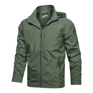 Jaquetas ao ar livre Hoodies Primavera Jaqueta de Intercâmbio Masculina Casual Destacável Jaqueta Com Capuz Masculina Acampamento Ao Ar Livre Pesca Caminhadas Jaqueta À Prova de Vento 231009