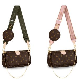 Designer Bag Dupes Women Classic Pochette Accessoires Handväskor för kvinna Moderskap levererar mångsidig 7A kvalitet kvinnor crossbody påse lyx crossbody väska