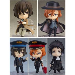 Mascot Costumes #1191 Bungo Stray Dogs Anime Figure Ryunosuke Akutagawa Action Figure 1414# Osamu Dazai/nakahara Chuya Figurine Model Doll Toys