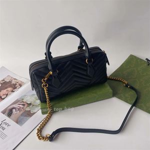 10A Fashion Bags Designer women's portable hand bill shoulder crossbody Bag Vintage leather chain bag