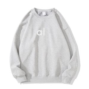 Kadın Hoodies Sweatshirts Mükemmel Al Kadın Yoga Kıyafet Büyük Boyu Sweatshirt Sweater Gevşek Uzun Kollu Mahsul Üst Fitness Egzersiz Mürettebat Blon Salonu Al Tolwp