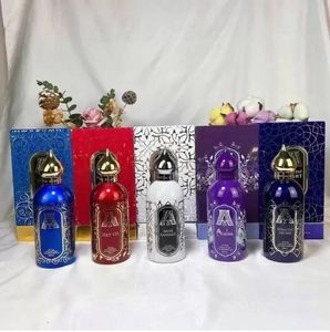 Desinger Fragrância Attar Collection HAYATI MUSK KASHMIR AZORA KHALTAT NIGHT Perfume EAU De Perfume 100ML Fragrância de cheiro de longa duração