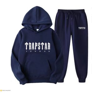 Mens Tracksuits Tracksuit Mens Nake Tech Trapstar Track Suits Hoodie Europe American Basketball Football Rugby Twopiece With Womens Long Trapstar Flee 0sj0