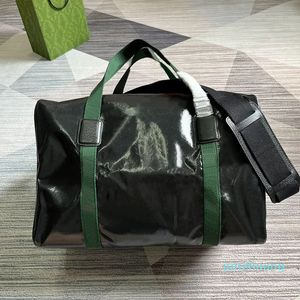 Tasarımcı Tote Erkekler çanta siyah kristal tuval adam evrak çantası crossbody messenger çanta tuvalet kasası büyük duffle seyahat çantası naylon yeşil kırmızı web