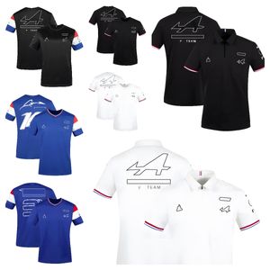 New F1 racing suit men's team driver's clothing leisure sports quick-drying clothes plus size breathable.