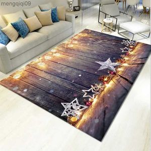 Christmas Decorations Christmas Living Room Area Rug Santa Carpet For Kids Room Memory Bedroom Rug Absorb Kitchen Floormat