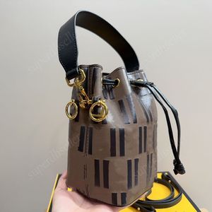 Mini balde de café balde de couro genuíno luxo designer saco alça de ombro removível totes sacolas de alta qualidade grande capacidade sacos de ombro arte crossbody