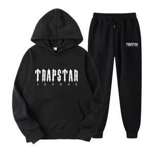 Mens Tracksuits Tracksuit Mens Nake Tech Trapstar Track Suits Hoodie Europe American Basketball Football Rugby Twopiece with Womens Long Trapstar Flee 4G5C