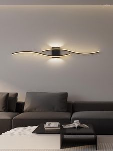 Wall Lamp Art Home Decor Light For Aisle Bedside Living Room Bedroom Stair 2023 Modern Interior Line Lighting Fixture Night
