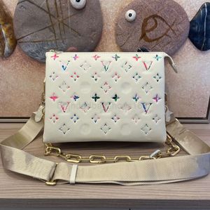 Torebki kosmetyczne obudowy yy coussin kobiety luksusowe projektanci torby oryginalna skórzana kobieta torebka kluczowa karta portfelowa torebka messenger crossbody Bag na ramię plecak 658essh