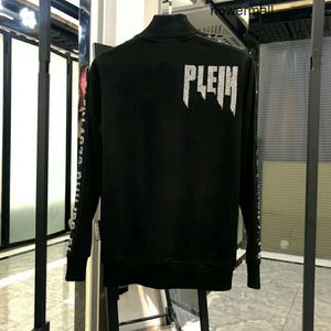 Lüks Plein Philipps PP Hoodie Bear Marka Sıcak Erkekler Kalın Sweatshirt Hip-Hop Gevşek Kişilik Kişilik Kafatası 81446 Kazak Rhinestone N6WK