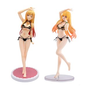 Mascot kostymer 23 cm min klänning älskling marin kitagawa sexig tjej anime figur marin kitagawa bikini action figur samlarobjekt modell dollleksaker