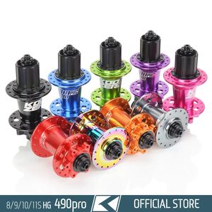 Bisiklet kulaklıklar Koozer XM490Pro Çifti HG MTB Bisiklet Hub 8 9 10 11 12S 24 28H 32H 36 Delikler CRMO Çelik Az