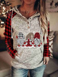 Kadın Hoodies Sweatshirts Mutlu Noeller 3D Baskı Hoodie Kadın Moda Harajuku Hoodies Sweatshirt Vintage Hoodie Kadınlar Terler Sonbahar Ceket Noel Baba231011