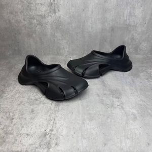 Designer tofflor sandaler sommar män kvinnor sandal glidbanor trippel vit svart gul ljus rök grå brun mens kvinnor toffel lyx slide casual skor