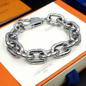 Nuovo designer di braccialetti a catena CORONA in argento