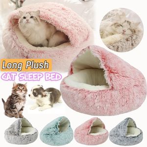 Camas de gato móveis casa de gato cama para gatos cão esteira quente sono gato ninho almofada cão filhote de cachorro sofá para gato filhote de cachorro de pelúcia cama de sono gatos sofá gaiola 231011