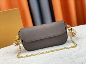 10A Fashion Bags high quality Classic Ivy clamshell Bag Vintage Interwoven canvas Women's crossbody chain bag