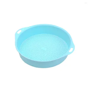 Planters Fine Mesh Planting Round Shaped Practical Soil Sieve Tools Gardening Household For Compost Filter With Handle Net Mini Stone