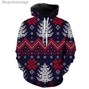 Kvinnors hoodies tröjor Santa Claus Sweatshirts Christmas Tree Men's Hoodies Streetwear Tops Teens Fashion Cool Spring With Hood Jackets 2022 Hot Salel231011