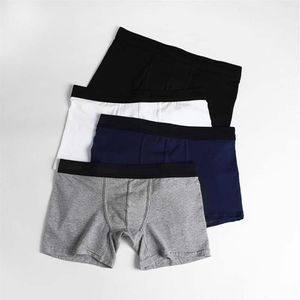 NO 816 Moda Erkekler Boksör Pantolon Rahat Nefes Alabilir Pamuklu Erkekler İç çamaşırı Boyutu M-XXL Yüksek Kalite282A