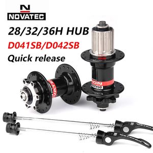 バイクヘッドセットNovatec Hub D041SB D042SB Mountain Disc Card Brake 28 32 36 Holes MTB Road Bicycle Bearing 36H Hubs 8 9 10 11 12 Speed 231010