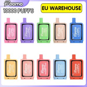 Original 10000 Puffs Disposable E Cigarettes Disposable vape 10k puffs Pod rechargeable e cigarette 20ml prefilled carts pod vaper vapor