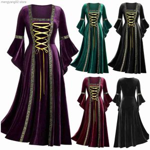 Kostium motywu European Medieval Victoria Queen Princess Wedding Party Formal Dress Halloween Women Carnival Court Noble Palace Cosplay Come T231011