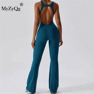 Women's Jumpsuits Rompers MyZyQg Women Ballet Dance Aerial Sleeveless Yoga Jumpsuit Chest Pad High Elastic Fitness Sports Running Tracksuit Gym Sportswear 231010