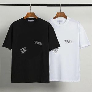 Homem moda t camisa letras padrão dos homens t verão ins estudante topos casual 2021 mulheres camisetas soltas hiphop streetwear meninos respirab266o