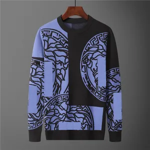 2023 homens e mulheres designer suéter impresso letra pulôver moletom com capuz de manga comprida bordado malhas roupas de inverno 001