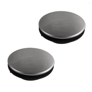 Torneiras de cozinha 2pcs pia buraco tampa de aço inoxidável para 31- 40mm