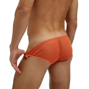 Underbyxor herr underkläder se genom glänsande fina mesh påse sexi trosor transparent ropa interiör bombre slip ondergoed mannen329q