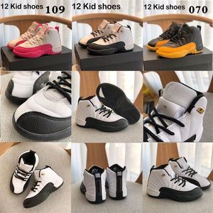 2023 Designer Big Kids Shoes Kid Basketball Shoe Rubber Breattable Leather 12 12s Xii Taxi Dark Blue Gym Red The Master Grey Vivid2397