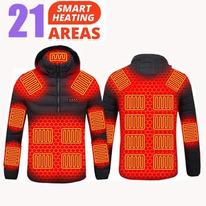 Men's Jackets Winter Heating Insulation Jacket Women's 21 Zone Heater 2023 Autumn Vest 231011